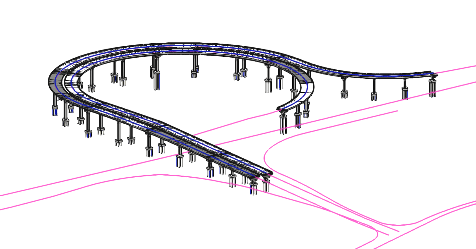 Licensed-Bridge with Different Alignment-MIDASoft