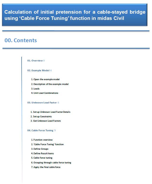 Complex Bridge Tutorials (Cable, Segmental, and Suspension)