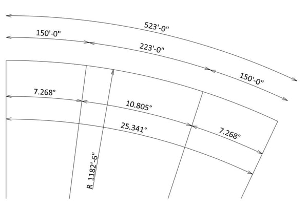 Curved girder Analysis 2 Basic Geomtery