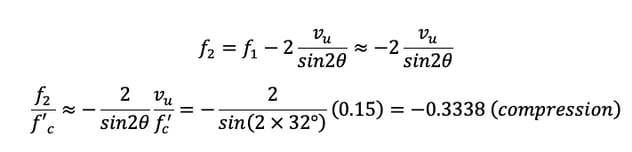 The calculation steps 