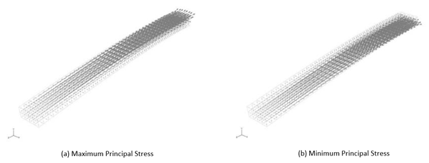 Vector Diagram of Principal Stresses (Analysis Results Evaluation)