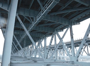 A truss bridge to be modeled in midas Civil