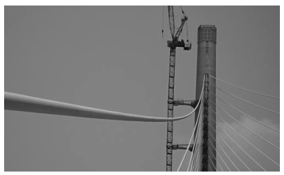 Cable sag (Cable Supported Bridge, 3rd ed., Gimsing and Georgakis , 2011)