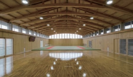 Maeshiba School Gymnasium_2