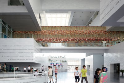 Tianjin Cultural Center Library_2