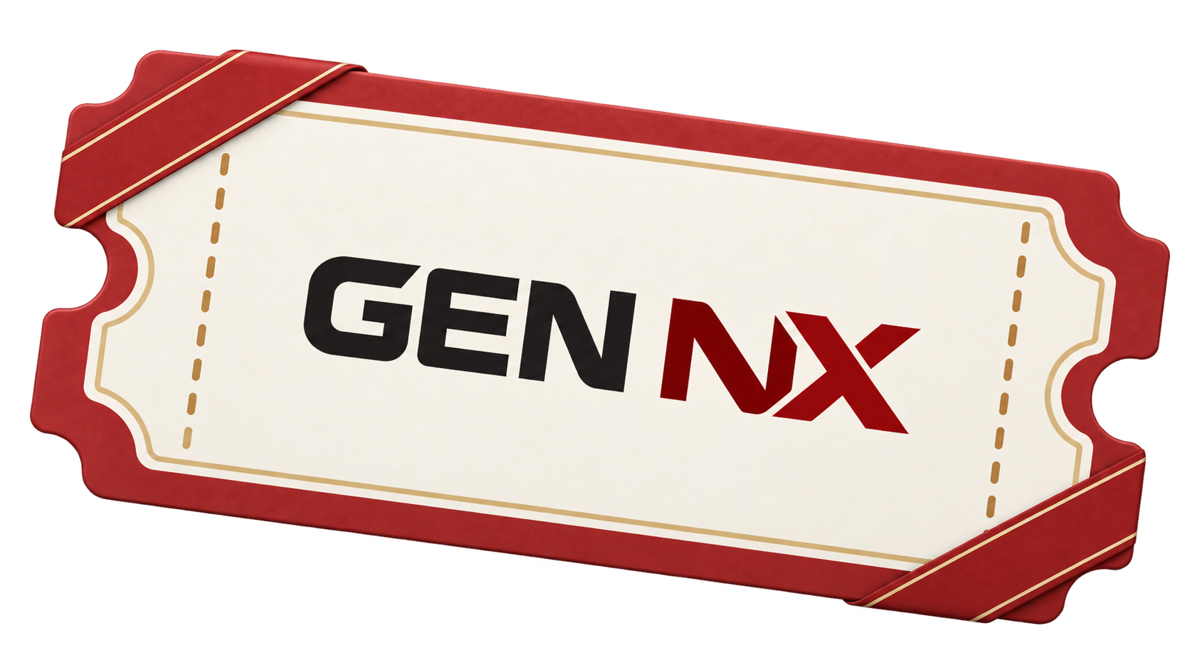 고급 레드 프레임 GEN NX 티켓
