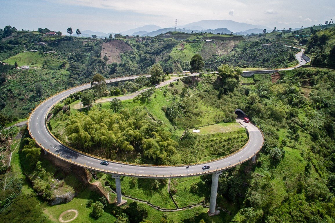 Helicoidal bridge